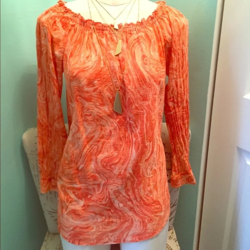 Michael Kors peasant top‎
